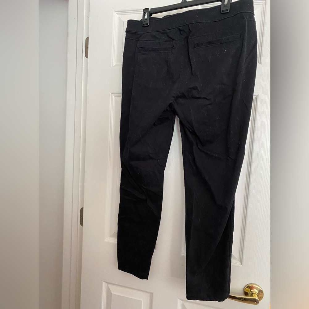 LOFT Marisa Women's Black Straight Leg Pants Size 12